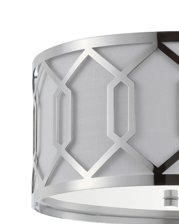 Hex Metal LED Flush Mount - JONATHAN Y